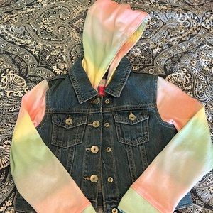 Like New Jean jacket with a twist!